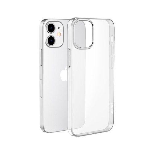 iPhone 12 Mini szilikon tok, hátlaptok, telefon tok, vastag, átlátszó, 2mm