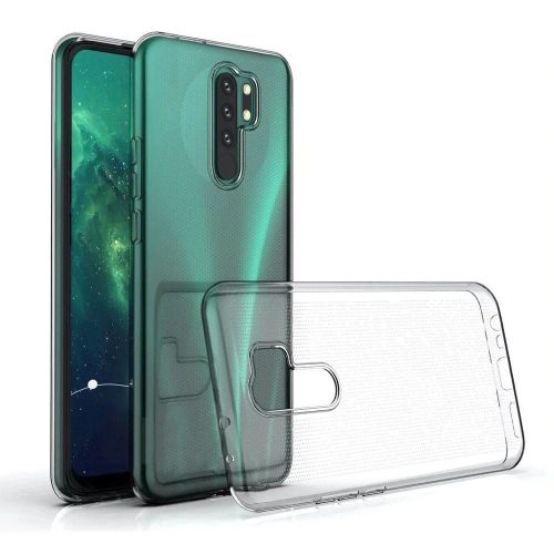 Xiaomi Redmi 9 szilikon tok, hátlaptok, telefon tok, ultravékony, átlátszó, 0.3mm