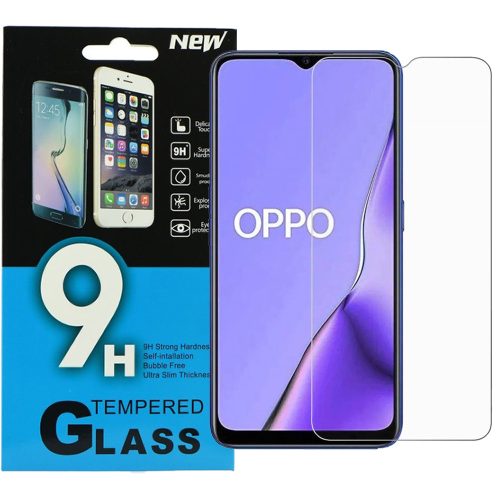 Oppo A5 2020 üvegfólia, tempered glass, előlapi, edzett