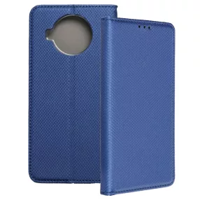   Xiaomi Mi 10T Lite 5G könyvtok, fliptok, telefon tok, mágneszáras, bankkártyatartós, sötétkék