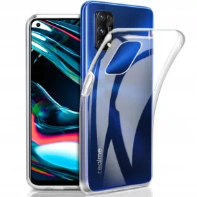   Realme 7 Pro szilikon tok, hátlaptok, telefon tok, vékony, átlátszó, 0.5mm