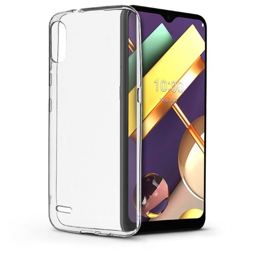 LG K22 szilikon tok, hátlaptok, telefon tok, vékony, átlátszó, 0.5mm