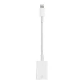   Adapter, átalakító, USB -> iPhone 8pin, lightning, fehér, JH-0514
