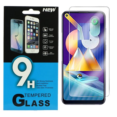 Samsung Galaxy M11 üvegfólia, tempered glass, előlapi, edzett