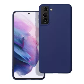   Samsung Galaxy S21 Plus 5G (S21+ 5G) szilikon tok, hátlaptok, telefon tok, matt, sötétkék, Soft
