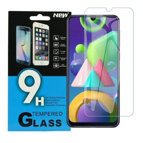 Samsung Galaxy F41 / M21 / M31 üvegfólia, tempered glass, előlapi, edzett