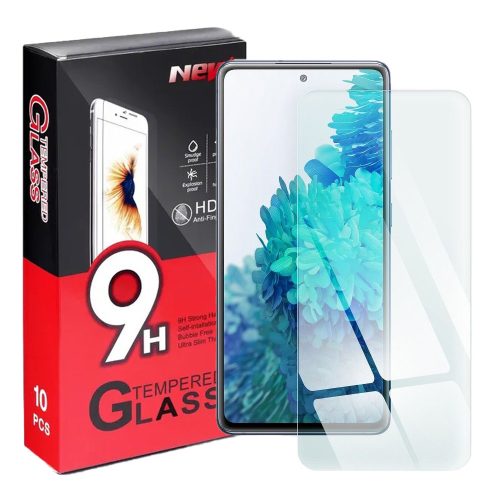 Samsung Galaxy S20 FE / S20 FE 5G üvegfólia, tempered glass, előlapi, edzett, 10db/csomag