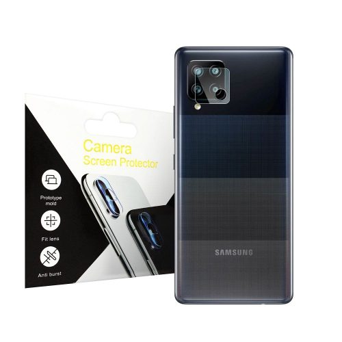 Samsung Galaxy A42 5G üvegfólia, tempered glass, edzett, lencsevédő, kamera védő