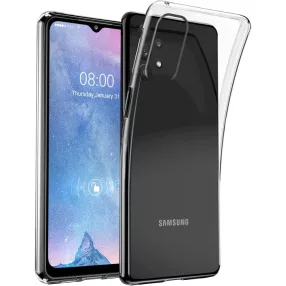  Samsung Galaxy A32 5G / M32 5G szilikon tok, hátlaptok, telefon tok, vastag, átlátszó, 2mm