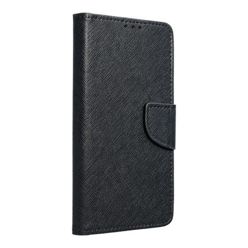 OnePlus Nord N10 5G könyvtok, fliptok, telefon tok, bankkártyatartós, mágneszáras, fekete, Fancy