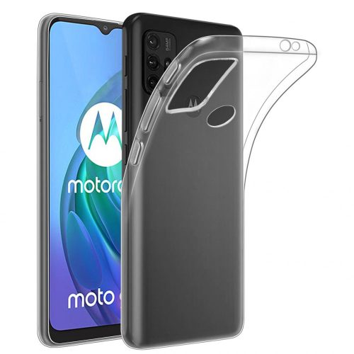 Motorola Moto G10 Power / G30 szilikon tok, hátlaptok, telefon tok, vékony, átlátszó, 0.5mm