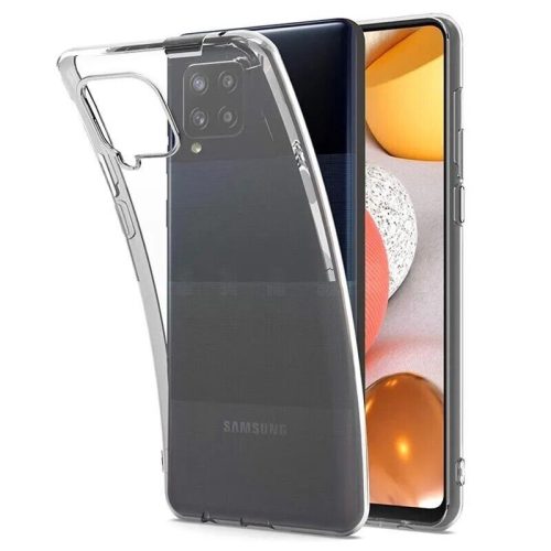 Samsung Galaxy A42 5G szilikon tok, hátlaptok, telefon tok, vastag, átlátszó, 2mm
