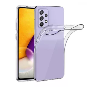   Samsung Galaxy A72 4G / 5G szilikon tok, hátlaptok, telefon tok, ultravékony, átlátszó, 0.3mm