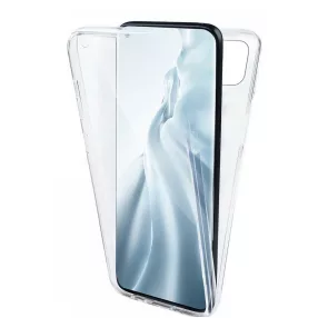   Xiaomi Mi 11 Ultra 5G telefon tok, szilikon előlap+műanyag hátlap, elő+hátlapi, 360 fokos védelem, átlátszó