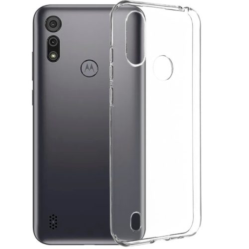 Motorola Moto E6i szilikon tok, hátlaptok, telefon tok, vékony, átlátszó, 0.5mm