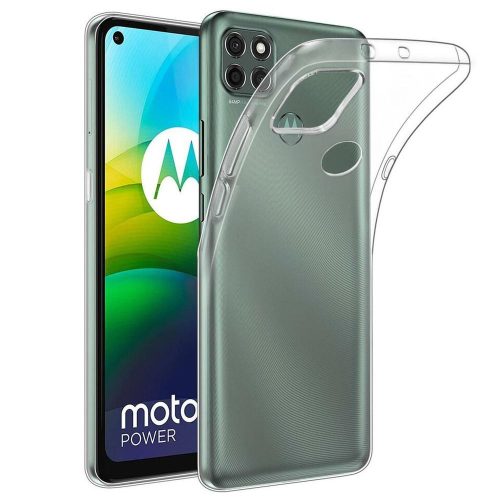 Motorola Moto G9 Power szilikon tok, hátlaptok, telefon tok, vékony, átlátszó, 0.5mm