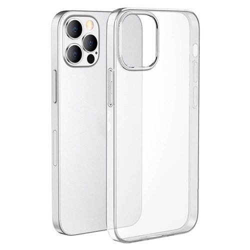 iPhone 13 Pro Max szilikon tok, hátlaptok, telefon tok, vastag, átlátszó, 2mm