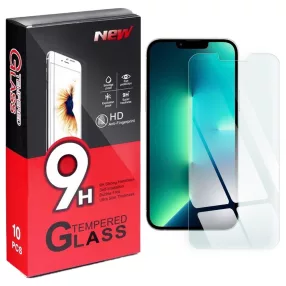   iPhone 13 Pro Max / 14 Plus üvegfólia, tempered glass, előlapi, edzett, 10db/csomag