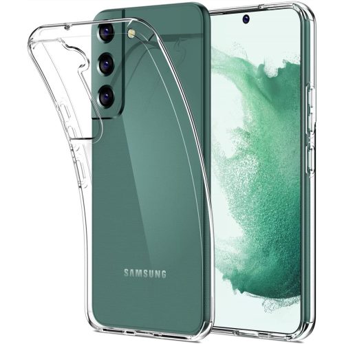 Samsung Galaxy S22 Plus 5G (S22+ 5G) szilikon tok, hátlaptok, telefon tok, vastag, átlátszó, 2mm