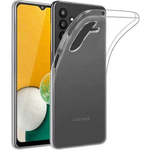 Samsung Galaxy A13 5G / A04s szilikon tok, hátlaptok, telefon tok, ultravékony, átlátszó, 0.3mm