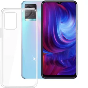   Vivo Y21 / Y21s / Y33s szilikon tok, hátlaptok, telefon tok, vékony, átlátszó, 0.5mm