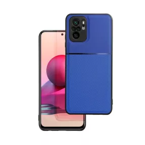   Xiaomi Redmi Note 10 Pro hátlap tok, telefon tok, stílusos, prémium, kék, Noble Case