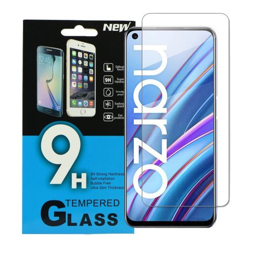 Realme Narzo 30 5G üvegfólia, tempered glass, előlapi, edzett