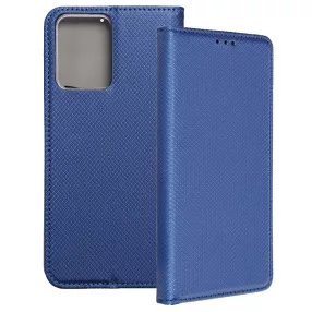   Realme 9 5G / Realme 9 Pro 5G könyvtok, fliptok, telefon tok, bankkártyatartós, mágneszáras, sötétkék, Smart Case book