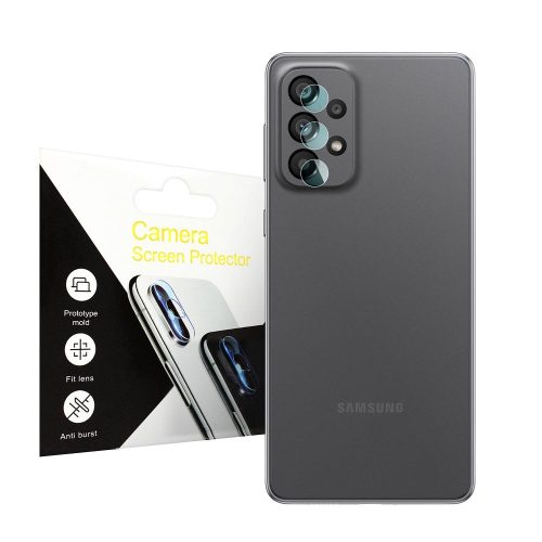 Samsung Galaxy A73 5G üvegfólia, tempered glass, edzett, lencsevédő, kamera védő