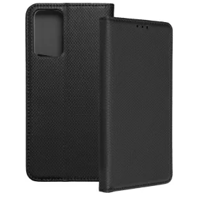   Xiaomi Redmi Note 11 Pro Plus 5G könyvtok, fliptok, telefon tok, bankkártyatartós, mágneszáras, fekete, Smart Case book