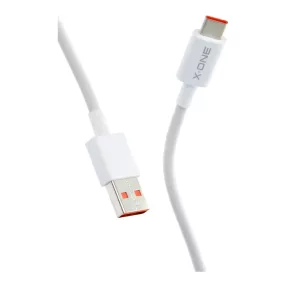   USB-C (Type-C) adatkábel, töltőkábel, gyorstöltő, fehér, 120W 6A 1m, Xiaomi X-One Ultra Pro