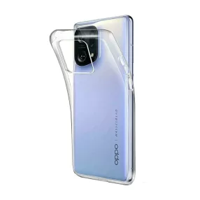   Oppo Find X5 Pro szilikon tok, hátlaptok, telefon tok, vékony, átlátszó, 0.5mm