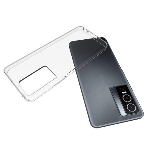 Vivo Y76 5G szilikon tok, hátlaptok, telefon tok, vékony, átlátszó, 0.5mm