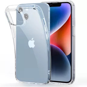   iPhone 14 Plus szilikon tok, hátlaptok, telefon tok, vastag, átlátszó, 2mm