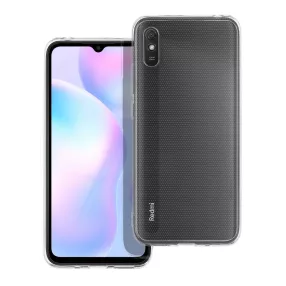   Xiaomi Redmi 9A / 9AT szilikon tok, hátlaptok, telefon tok, vastag, átlátszó, kamera védelemmel, 2mm, Clear