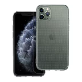  iPhone 11 Pro szilikon tok, hátlaptok, telefon tok, vastag, átlátszó, kamera védelemmel, 2mm, Clear case