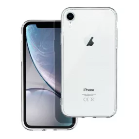   iPhone XR szilikon tok, hátlaptok, telefon tok, vastag, átlátszó, kamera védelemmel, 2mm