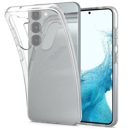 Samsung Galaxy S23 Plus 5G (S23+ 5G) szilikon tok, hátlaptok, telefon tok, ultravékony, átlátszó, 0.3mm