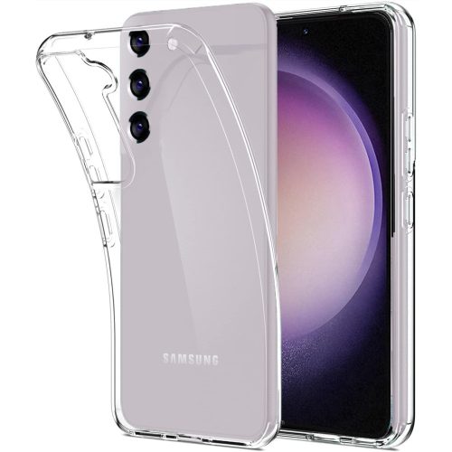 Samsung Galaxy S23 Plus 5G (S23+ 5G) szilikon tok, hátlaptok, telefon tok, vastag, átlátszó, 2mm
