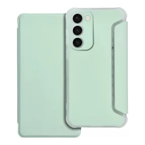   Samsung Galaxy S23 Plus 5G (S23+ 5G) könyvtok, fliptok, telefon tok, bankkártyatartós, mágneszáras, erősített sarkú, zöld, Piano Book