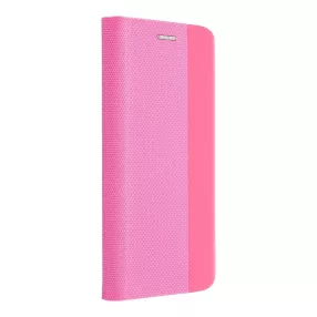   Samsung Galaxy S23 Plus 5G (S23+ 5G) könyvtok, fliptok, telefon tok, bankkártyatartós, mágneszáras, rózsaszín, Sensitive Book