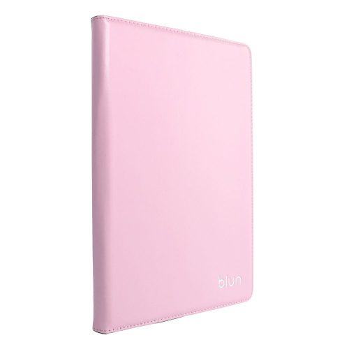 Univerzális 12.4 colos tablet könyvtok, ECO bőr borítás, mikroszálas belső, rózsaszín, Blun