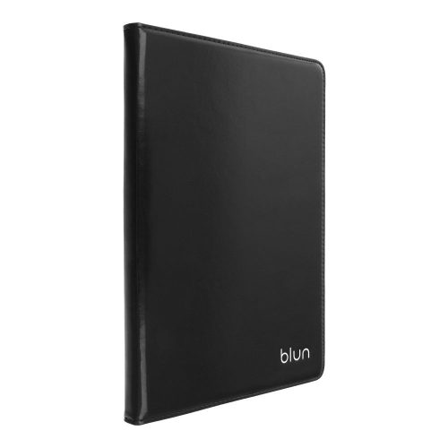 Univerzális 11 colos tablet könyvtok, ECO bőr borítás, mikroszálas belső, fekete, Blun