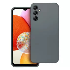   Samsung Galaxy A34 5G szilikon tok, hátlaptok, telefon tok, mikroszálas belsővel, szürke, Metallic