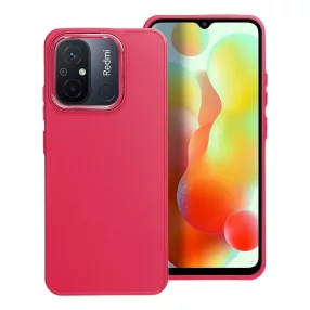   Xiaomi Redmi 12C szilikon tok, hátlaptok, telefon tok, matt, magenta, Frame