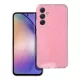 Samsung Galaxy A54 5G szilikon tok, hátlaptok, telefon tok, csillámos, rózsaszín, Clear Blink