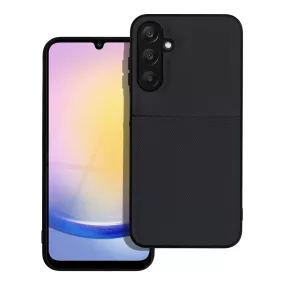   Samsung Galaxy A25 5G hátlap tok, telefon tok, stílusos, prémium, fekete, Noble Case