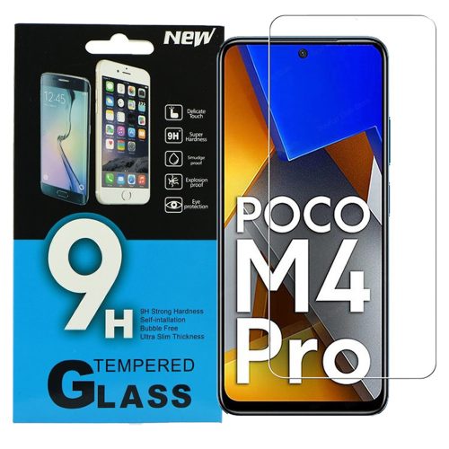 Xiaomi Poco M4 Pro 4G üvegfólia, tempered glass, előlapi, edzett