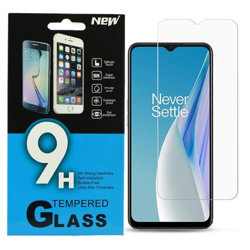 OnePlus Nord N300 üvegfólia, tempered glass, előlapi, edzett
