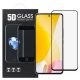 Xiaomi 12 Lite üvegfólia, tempered glass, előlapi, 5D, edzett, hajlított, fekete kerettel